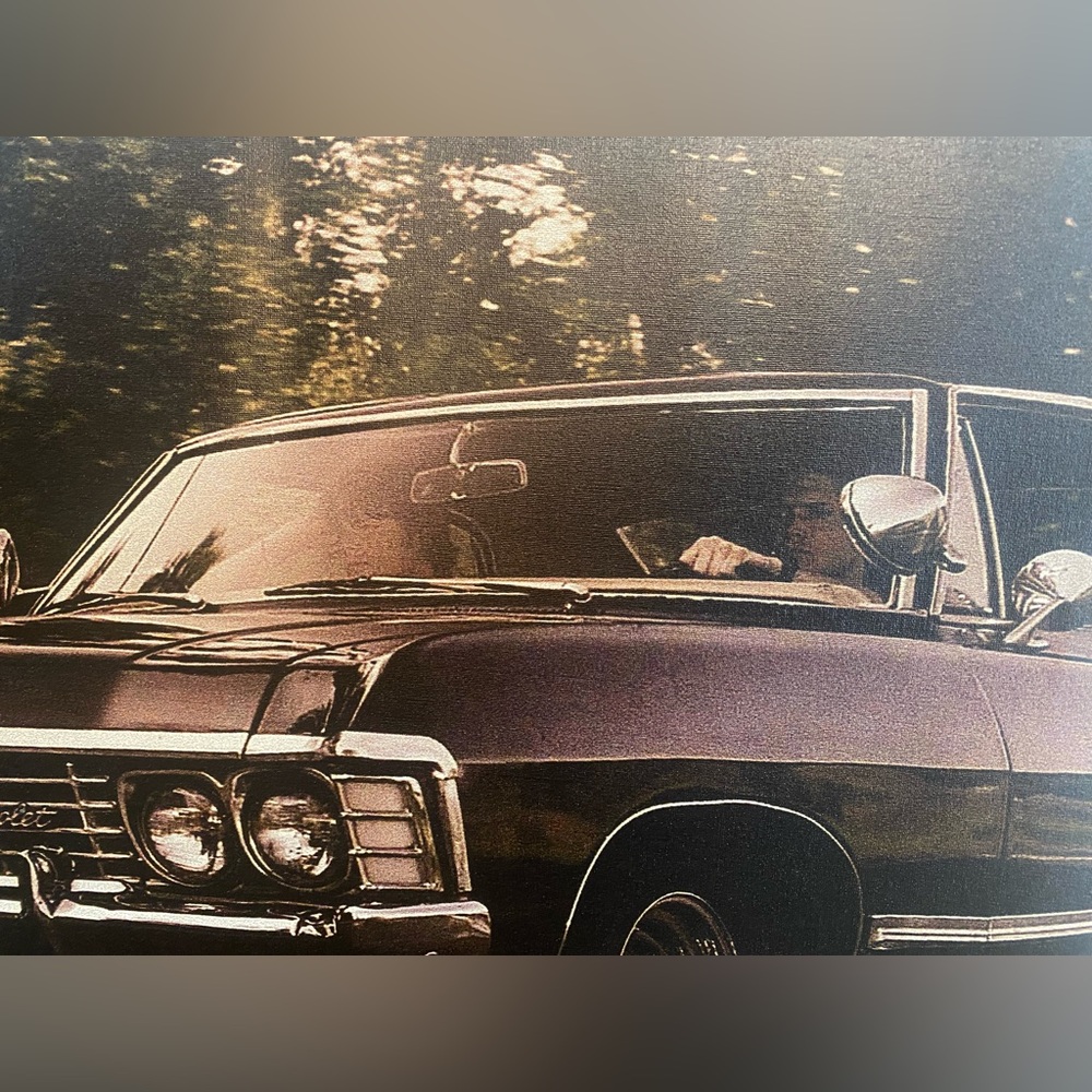 Supernatural Artwork Sam Dean Chevy